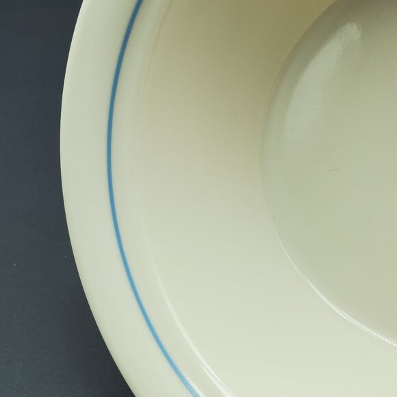 Corelle Country Promenade Soup Cereal Bowls Corelle Beige Bowls Blue Bands - Picture 6 of 8